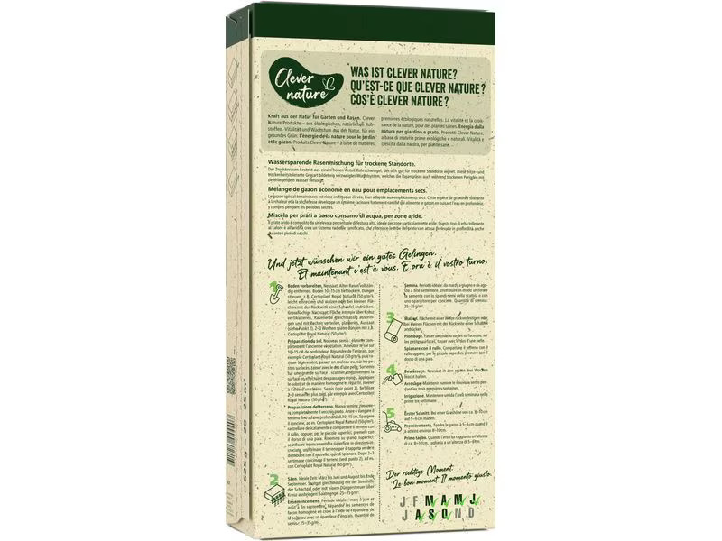 Eric Schweizer Trockenrasen Clever Nature, 625 g