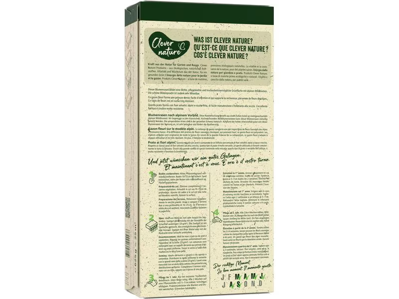 Eric Schweizer Alpenblumen-Rasen Clever Nature, 625 g