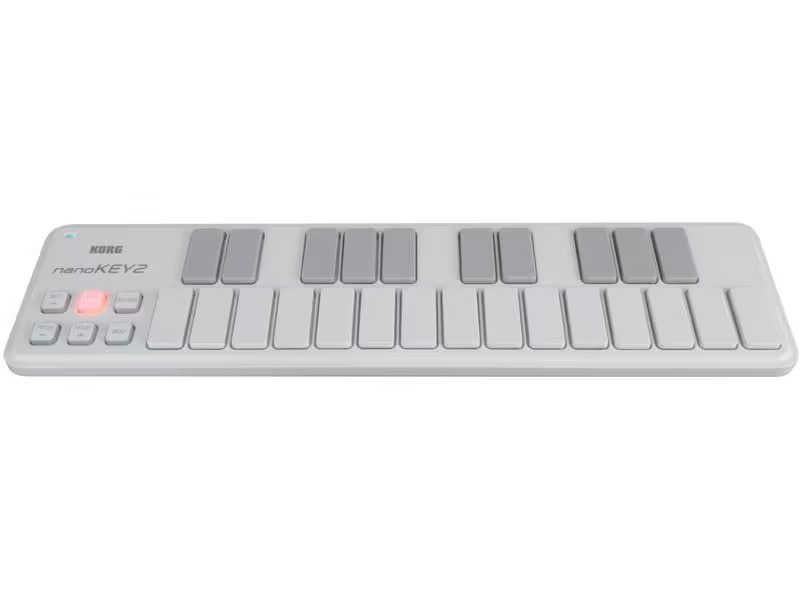 Korg Controller nanoKEY2 – 25 Tasten, Weiss