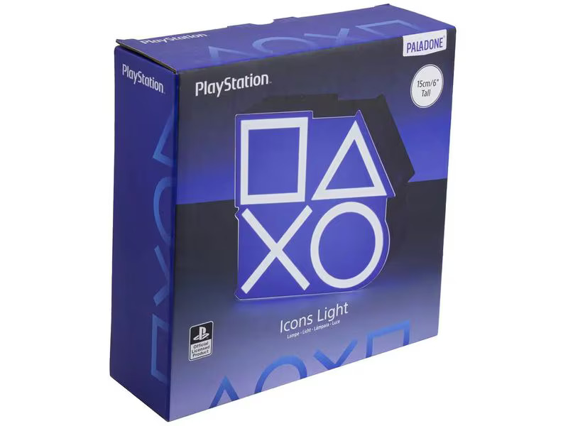 Paladone Dekoleuchte Playstation Icons 2D