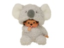 Monchhichi Kuscheltier Sitting Fluffy Koala 18 cm