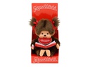 Monchhichi Kuscheltier Book Reading Girl 18 cm