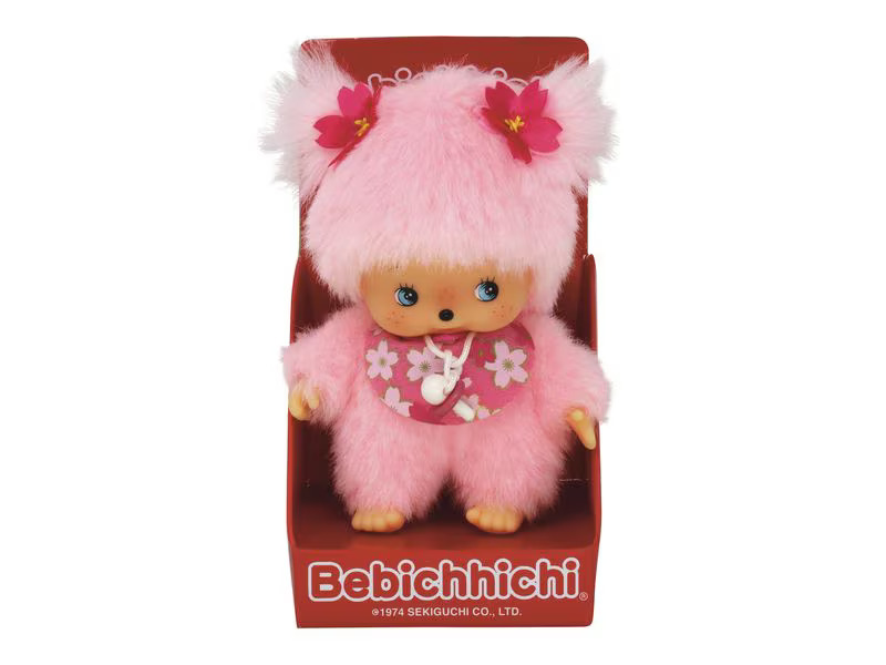 Monchhichi Kuscheltier Baby Sakura Girl 15 cm