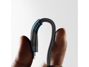 4smarts USB-C/A Multi-Ladekabel 4in2 1.2 m, Schwarz