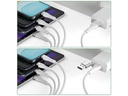 4smarts USB-Ladekabel USB-C/A Multi-Ladekabel 4in2 1.2 m, Weiss