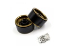 Yeah Racing Felgen Aluminium 5-Speichen Gold Titanium 1.9 2 Stück