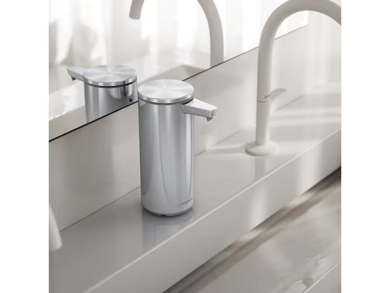 Simplehuman Sensorspender Wiederaufladbar 266 ml, Silber