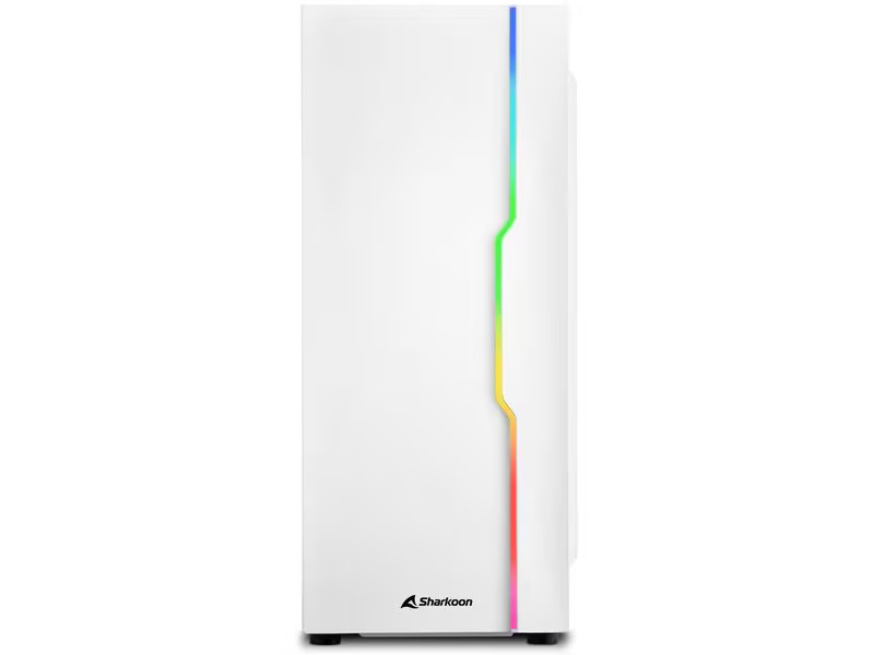 Sharkoon PC-Gehäuse RGB Slider Weiss
