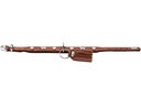 Hunter Halsband München Mini 30/XS, Rindsleder, Cognac/Schwarz