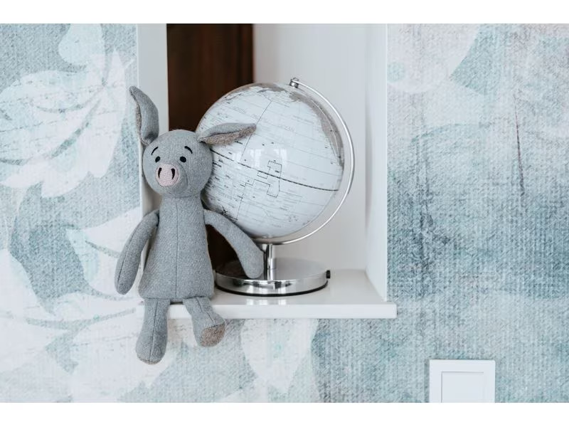 Hunter Hunde-Spielzeug Marle Schwein, 35 cm, Blau
