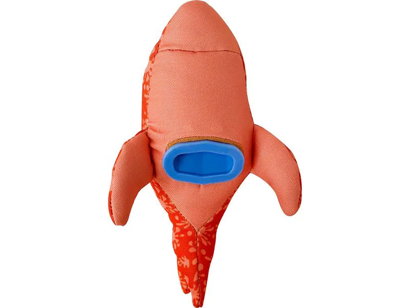 Hunter Hunde-Spielzeug Flingerz Splash Hai, Blau/Rot