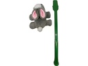 Hunter Hunde-Spielzeug Flingerz Furry Hase, Grün/Grau