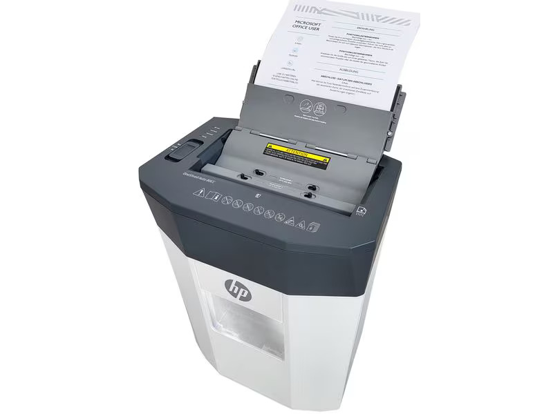 HP Aktenvernichter One Shredder Auto 80 CC, Sicherheitsstufe 4