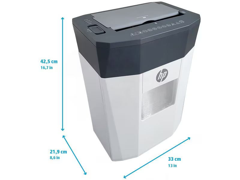 HP Aktenvernichter One Shredder Auto 80 CC, Sicherheitsstufe 4