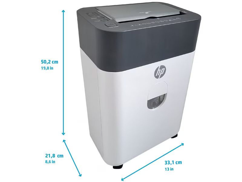 HP Aktenvernichter One Shredder Auto 100 CC, Sicherheitsstufe 4