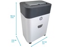 HP Aktenvernichter One Shredder Auto 100 CC, Sicherheitsstufe 4