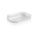 GOURMETmaxx Vorratsbehälter 4-teilig, Weiss/Transparent