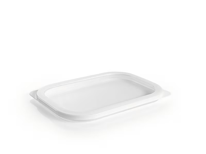 GOURMETmaxx Vorratsbehälter 4-teilig, Weiss/Transparent