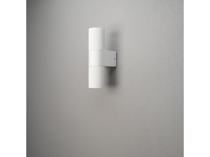 Konstsmide Wandleuchte Temi Up Down, 2 x GU10, 7W, Weiss