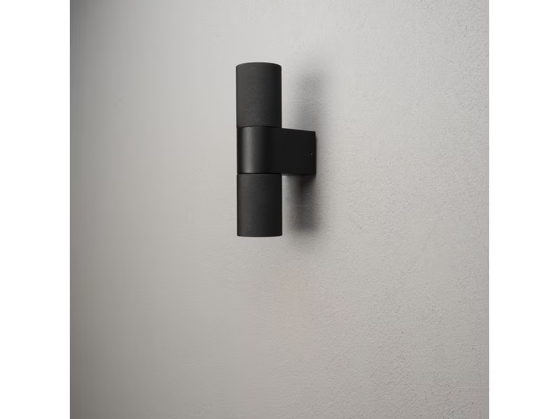 Konstsmide Wandleuchte Temi Up Down, 2 x GU10, 7W, Schwarz