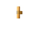 Konstsmide Wandleuchte Temi Up Down, 2 x GU10, 7W, Gold