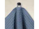 Möve Gästetuch Piquée 40 x 70 cm, Blau