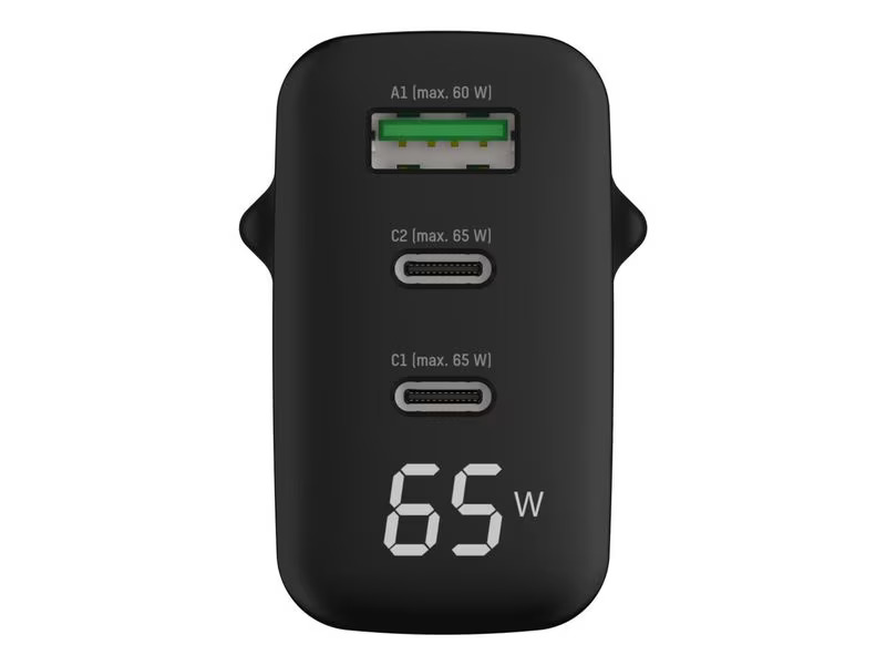 Ansmann USB-Wandladegerät Home Charger HC365PD 3A, 65W, 3x USB