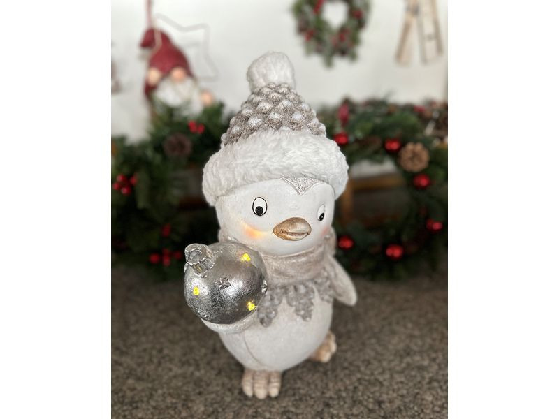 Dameco LED-Figur Pinguin, 3 LEDs, 43.5 cm