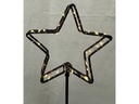 Dameco LED-Figur Junge, 40 LEDs, 60 cm, Schwarz