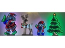 Dameco LED-Figur Infinity Tannenbaum, 237 LEDs, 60 cm, Grün