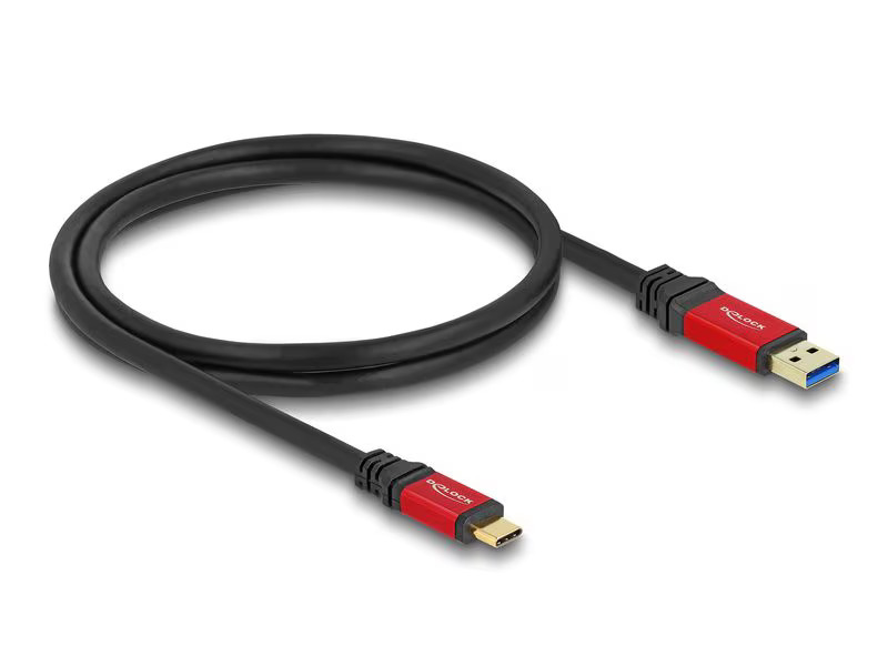 Delock USB-Kabel 10 Gbps USB A - USB C 1 m