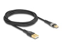 Delock USB 2.0-Kabel Schnelladefunktion 60W USB A - USB C 2 m