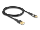 Delock USB 2.0-Kabel Schnelladefunktion 60W USB A - USB C 1 m