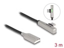Delock USB 2.0-Kabel Schnelladefunktion 60 W USB A - USB C 3 m