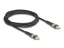 Delock USB 2.0-Kabel PD 3.0 100W USB C - USB C 2 m