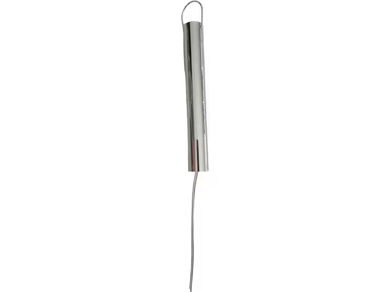 Dameco Weihnachtskugel 8 LEDs, Ø 12 cm, Silber