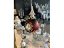 Dameco Weihnachtskugel 8 LEDs, Ø 12 cm, Rot