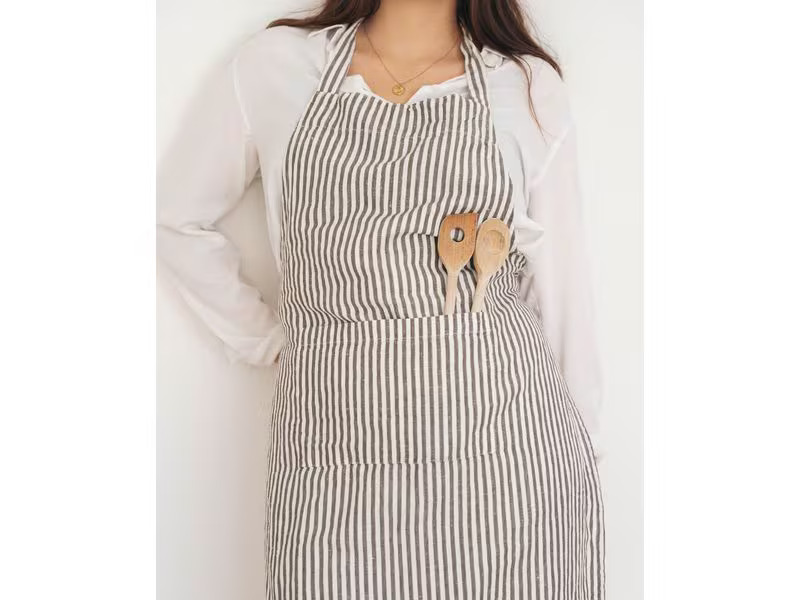 Esmée Kochschürze Louis Beige/Grau