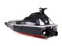 Amewi Militärboot Black Turbo Schwarz, 420 mm, RTR