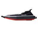 Amewi Militärboot Black Turbo Schwarz, 420 mm, RTR