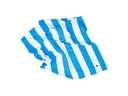 Dock &amp; Bay Strandtuch Cabana L, Blau/Weiss