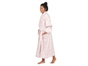 Dock &amp; Bay Bademantel Waffle Diamond Pink