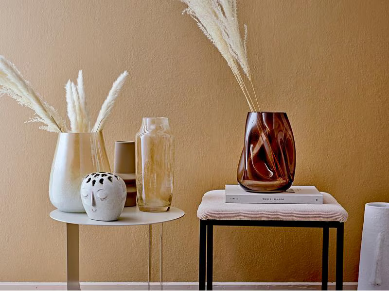 Bloomingville Vase Ingolf 26 cm, Braun