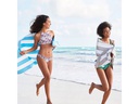 Dock &amp; Bay Strandtuch Cabana L, Hellgrau/Weiss