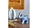 Bloomingville Windlicht Oliphant 8 cm, Steingut