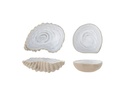 Bloomingville Dekoschale Bakur 2er Set, 7 cm/7.5 cm, Grau