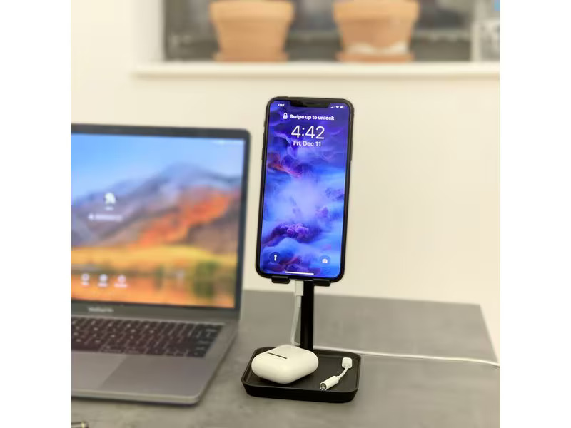 Kikkerland Smartphone- Halter Schwarz