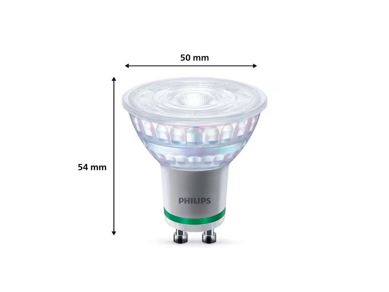 Philips Lampe LED CLA 50W GU10 WW 36D ND UE 3CT/6 EC Warmweiss