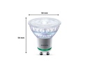 Philips Lampe LED CLA 50W GU10 WW 36D ND UE 3CT/6 EC Warmweiss