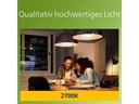 Philips Lampe LED CLA 40W A60 E27 2700K CL UE 3CT/4 EC Warmweiss